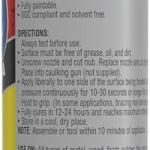 Flex Glue, Super Strong, Rubberized Waterproof hesive, Works Underwater, Use on Pools, Showers, Outdoors, Concrete, Brick, Pavers, UV Resistant, 9 oz Cartridge, Clear, 1-Pack