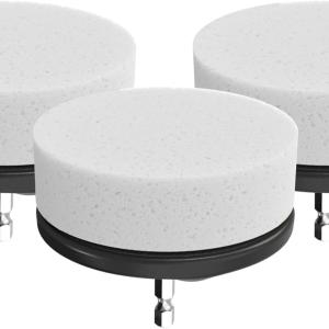Dirt Devil Foam Sponge P Cleaning Set, 3 Piece, 3.5" Sponges, for Use on Glass, Mirrors, Hardwood and More, Soft and Absorbent, Cleaning Sponge Drill Attachment