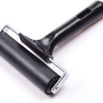 4-Inch Rubber Brayer Roller for Printmaking, Great for Gluing Application Also. (Original Version)