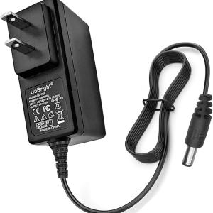 UpBright 12V AC/DC apter Compatible with Ubiquiti EdgeRouter Lite ERLite-3 3-Port Networks X ER-X ERX EdgeMax 5-Port vanced Gigabit Router Edge Max GP-F120-100 12VDC 1 A 12W Power Supply Charger