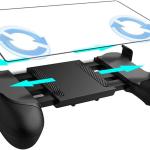 Universal Mobile Game Joystick Spiral Mini Joystick Game Handle Grip Controller Rocker Joyp Foldable Stand Holder for Cellphones (Handle Holder)