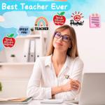 Teacher Gifts,Pens for Teachers,Teacher Gifts, Cute Pens for Kindergarten Preschool Music Art Teachers Stocking Stuffers,Ballpoint Pen Gift Set for School Office Supplies,Appreciation Gift