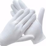 3 Pairs White Cotton Gloves for Dry Hands Eczema SPA Moisturizing - Work Glove Liners for Serving Costume Inspection