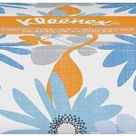 Kleenex 21606BX White Facial Tissue, 2-Ply, White, Pop-Up Box (Box of 125 Tissues)