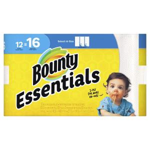 Bounty Paper Towels, 12 Count of 83 Sheets Per Roll