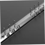 ERINGOGO A4 B5 File Folder Binder Refillable 6-Ring Notebook Cover Plastic Pockets for School and Office Supplies for Document Organization and Planning