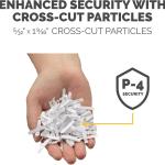 Fellowes 14-Sheet Cross-Cut Paper Shredder Bundle