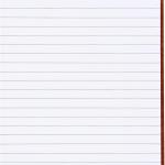 Amp Gold Fibre Retro Writing P, Red Cover, White Paper, 5 x 8, Medium Rule, 80 Sheets, 1 Each (20-007)