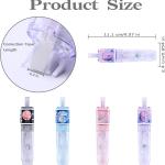 Temiary 4 Pack White Correction Tapes Pen, 19.8 Feet, Quick Dry White Smooth Pull Out Tape Pens for Writing, Aesthetic Easy to Use Applicator for Instant Corrections School Supplies (Planet Series)