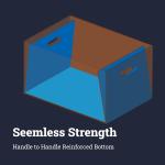 Bankers Box 12-Pack Basic Duty File Storage Boxes with Lids, Letter/Legal, STOR/FILE, (00703)