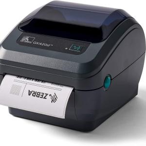 Zebra GK420d Direct Thermal | 203 DPI | GK42-202510-000 | USB, Serial, & Parallel Connectivity | 4 in Width