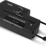 Aurora Professional Strip Cut Paper Shredder/CD/Credit Card Shredder Without Wastebasket, 8-Sheet Strip-Cut No Basket