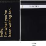 RUSPEPA Poly Mailer Shipping Bag with Self Sealing, Business Text Printed Design 2.3 Mil Heavy Duty Self Seal Mailing Envelopes, 100 Pack 10 x 13 inches, Black