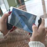 Universal Mobile Game Joystick Spiral Mini Joystick Game Handle Grip Controller Rocker Joyp Foldable Stand Holder for Cellphones (Handle Holder)