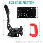 Dardoo 16 Bit USB Handbrake Suitable for Racing Games and Logitech G920 G29 Simulation Performance Handbrake,Professional Gaming Peripherals PC Windows Systems,PC System only