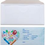 School Money Envelopes | Lunch Money | School Supplies | Class Trip (12)