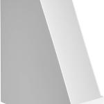 Basics Rectangular Plastic Desk Organizer, Magazine Rack, White, 2-Pack