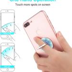 Bonoma Phone Ring Stand Holder, 3-Pack 360 Degree Rotation Universal Finger Ring Stand Compatible with Smartphones and Tablets Mandala