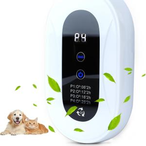 Cat Box Deodorizer for 99% Strong Odor Plug in Ionizers Air Purifier for Whole House,Litter Box Deodorizer for Pet Bedroom Kitchen Toilet Litter Box Shoe Cabinet Smell(1)