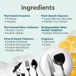 Puracy Laundry Detergent Refill - Enzyme-Powered Liquid Detergent Concentrate, (Free & Clear, 192 Los) and Natural Dishwasher Pods - Non Toxic Dishwasher Detergent (Citrus Skies, 18 Los)