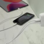 Belkin Dual Port USB Charger Block 24W - iPhone Charger Fast Charging - iPhone 17, Air, Pro, Pro Max, iP, AirPods, Apple Watch, Samsung Galaxy S25, Nintendo Switch 2 & More - Cable Not Included