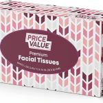 Facial Tissues boxes 230 Sheets Per Box 8 Boxes. Premium Soft Gentle and Durable in A Stylish Box - 1,840 Sheets