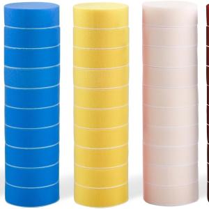 Polishing P, 50pcs 3 inch(80 mm) Sponge Buffing Ps, Foam Polishing P Kit for Car Sanding, Polishing and Waxing