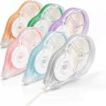 Correction Tape, Extra-Long 30 m (98 ft) Each – 590 ft Total, Easy-to-Use White Out Tapes Dispensers, High Capacity White Out Correct Tapes for School, Office or Home Use - 6 Pack