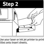 Avery Printable Tab Inserts for Hanging File Folders, 1/2" x 2", 1/5 Cut, White, 100 Index Tab Inserts (11136)