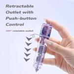 Temiary 4 Pack White Correction Tapes Pen, 19.8 Feet, Quick Dry White Smooth Pull Out Tape Pens for Writing, Aesthetic Easy to Use Applicator for Instant Corrections School Supplies (Planet Series)