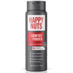 HAPPY NUTS Comfort Powder Deodorant For Men: Anti-Chafing Sweat Defense, Odor Control, Aluminum-Free, Perfect Stocking Stuffer Gift for Men's Private Parts 6 oz (1 Pack), Original Scent
