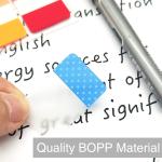 KICNIC Sticky Index Tabs 480 Pieces, 1 Inch Divider Tabs Stick On, Page Marker Bookmark, Write Tab Flags Self hesive, 6 Dispensers, 20 Pcs/Color