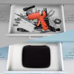 MGZNMTY Hard Storage Case Compatible with Mini Hot Glue Gun Kit and Hot Glue Sticks (Only Storage Case)