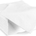 Pantry Value [1000 Count - 6x6 Inch folded] 1-ply White Lunch Napkins - Disposable Absorbent Paper Napkins for Everyday use, Events, Parties (12x12 Inch unfolded)