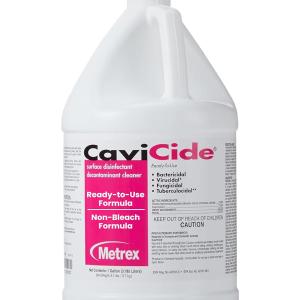 Metrex CaviCide Surface Disinfectant Cleaner, 13-1000 – Multi-Purpose Disinfectant, Decontaminant & Cleaner for Medical Devices, NICU, Operating Rooms, Patient Care Areas, Labs, Schools – 1 Gallon