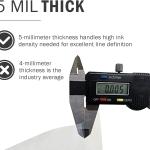 Screen Print Direct® Waterproof Inkjet Film Sheets(13" x 19" - 100 Sheets) - Transparency Film for Silk Screen Printing, Inkjet Film Sheets for Screen Printers - Screen Printing Supplies