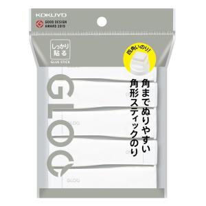Kokuyo Gloo Square Glue Stick, Firm Stick, Small Size, Pack of 5, Japan Import (TA-G301-5P)