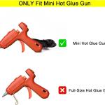 MGZNMTY Hard Storage Case Compatible with Mini Hot Glue Gun Kit and Hot Glue Sticks (Only Storage Case)