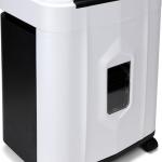Aurora Professional Gre 120-Sheet Auto Feed Micro-Cut Paper and Credit Card Shredder with 5 Gallon Pullout Basket / 30 Minutes/Security Level P-4 (White/Black)