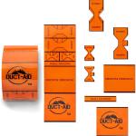 Compact First Aid Kit, Medical Gre hesive, Emergency Response Kit, 10 Feet of Medical Tape (10 Feet of Medical Tape, 2, Count)