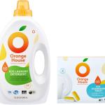 Orange House Plant-Based Liquid Laundry Detergent & Eco-Friendly Dishwashing Tablets | Natural Cleaning, Safe for Family & Kitchen