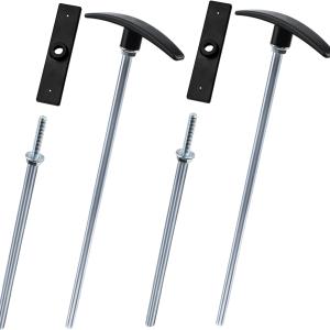 RV Sewer Valve Handle Replacement 9"& 6", RV Black Tank Pull Handle Replacement, Twist on Waste Valve for RV, Facilitating Waste Management, Compatible with RV Sewer Hose Kit, 2 Pack