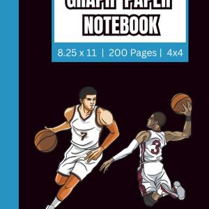 Graph Paper Notebook 8.5 X 11 200 Pages: Create, Plan, and Sketch with Confidence | 21.59 x 27.94 cm | 4x4 grid | School Supplies