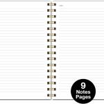 HARDCOVER 2026 Planner, 5.5"x8": 14 Months (November 2025 - December 2026), Daily Weekly Monthly Planner, Yearly Agenda, Bookmark, Pocket Folder and Sticky Note Set (Tree Seasons)