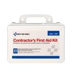 First Aid Only 9301-25P 25-Person Contractor's First Aid Kit for Home Renovation, Job Sites, and Construction Vehicles, 178 Pieces