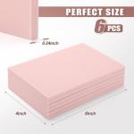 Linoleum Blocks for Printmaking Supplies - 6PCS 4”x6”Rubber Linocut Block Printing Kit for Stamp Carving, Soft Relief Printing Linoleum for DIY Crafts & Art Projects