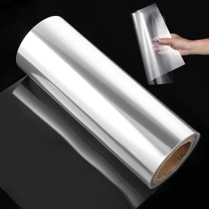 12in x 80ft Rolls 4 Mil Blank Stencil Sheets Acetate Sheets,Clear Plastic Sheet Roll Reusable PET Mylar Sheet Stencil Paper for Crafts,Cutting Machine
