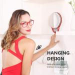 Food Scale, NUTRI FIT Kitchen Scales Digital Weight Grams and Ounces Large Stainless Steel Platform for Baking Cooking Weight Loss, High Accuracy Bre Coffee Scale, 1g Increment Tare Function, Red