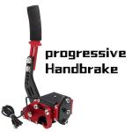 YESHMA 64 Bit USB Handbrake PC Handbrake & Non-Contact Plus Hall Sensor Compatible With G25/27/29/920 T500 T300,Professional Gaming Peripherals using for Racing Games(Red without Clamp)