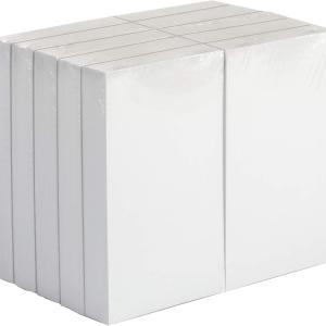 Basics Blank Index Cards, 1000 Count, 10 Pack of 100, White, 3" x 5"